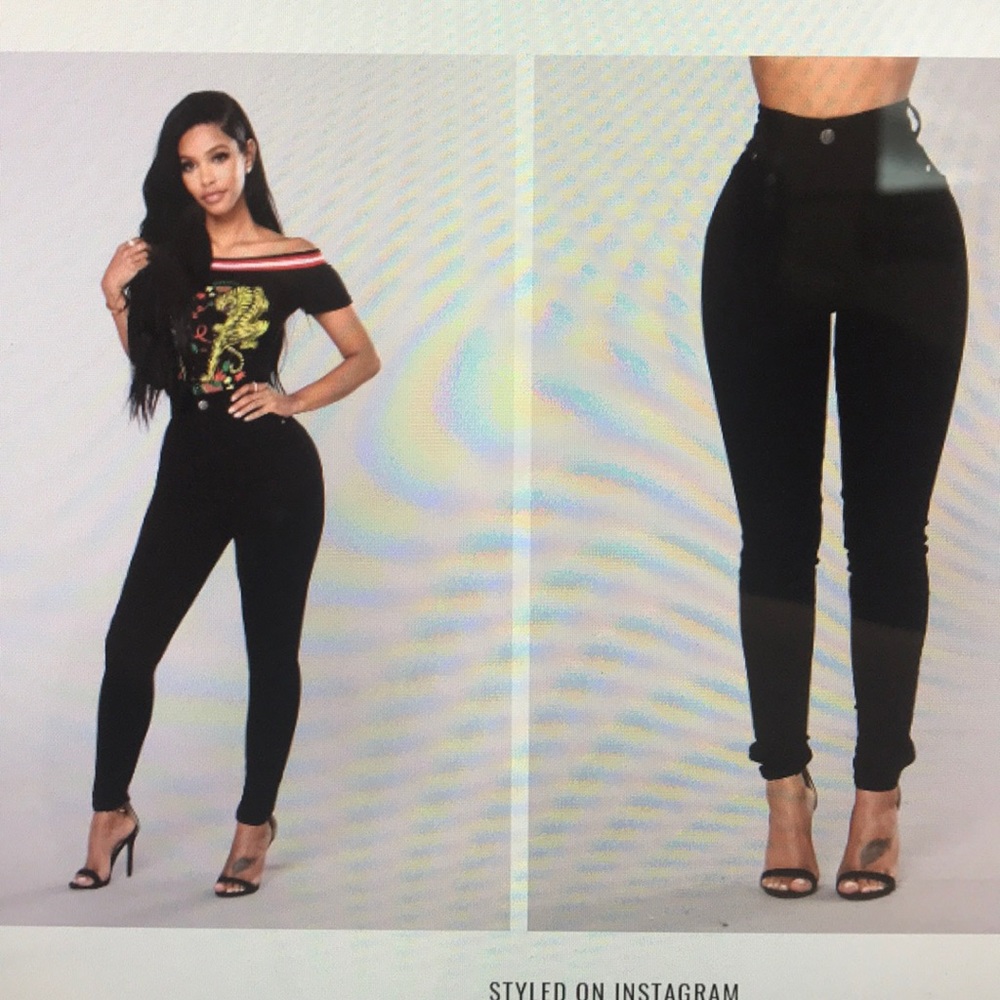 High Waist Jeans- Fashion Nova